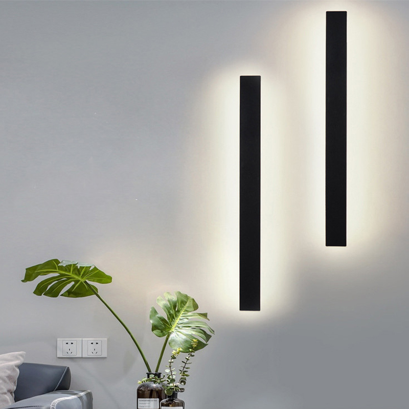Outdoor Lighting Up And Down - Modern Led hattı duvar ışık 40CM