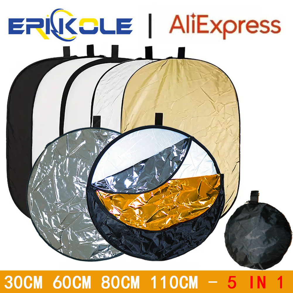Outdoor Lighting Kit Photography - ERIKOLE 5'i 1 arada Fotoğraf Reflektör