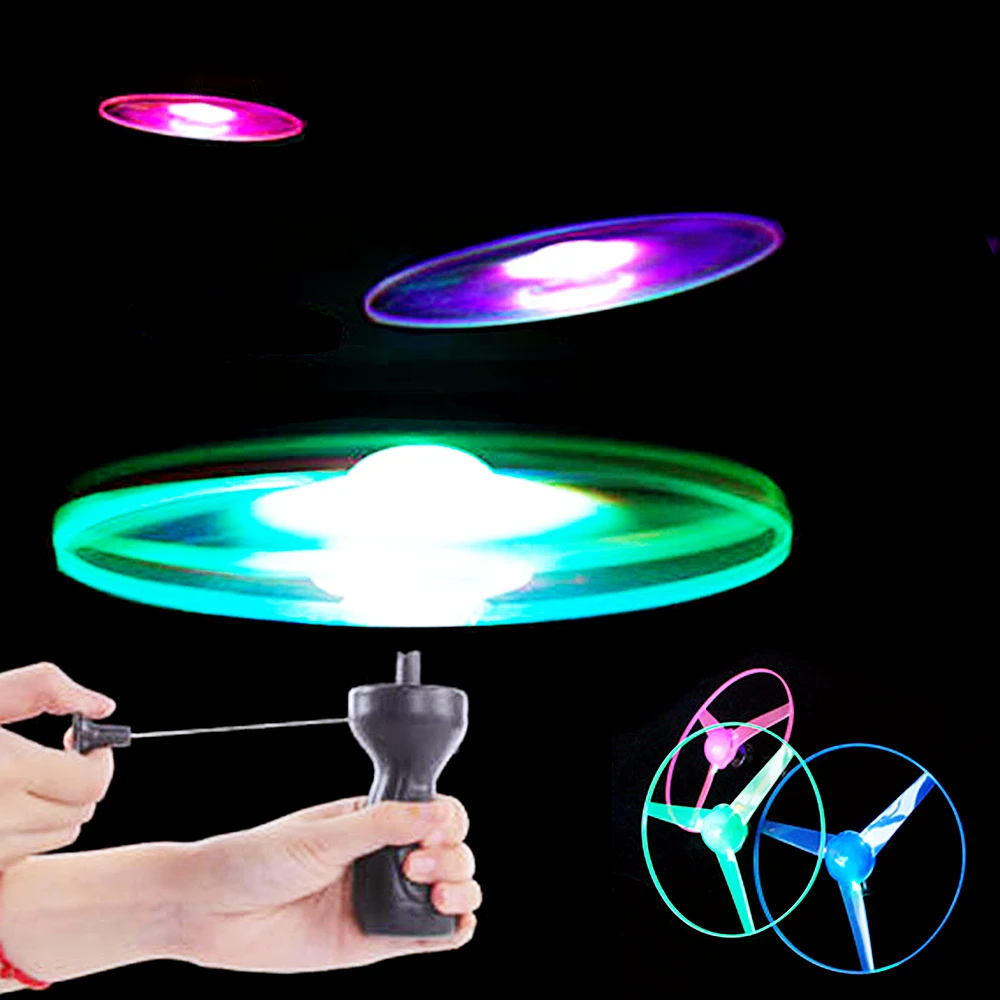 Lighting Wedding Outdoor - 9A-Parlak Uçan Disk Pervane Oyuncakları LED