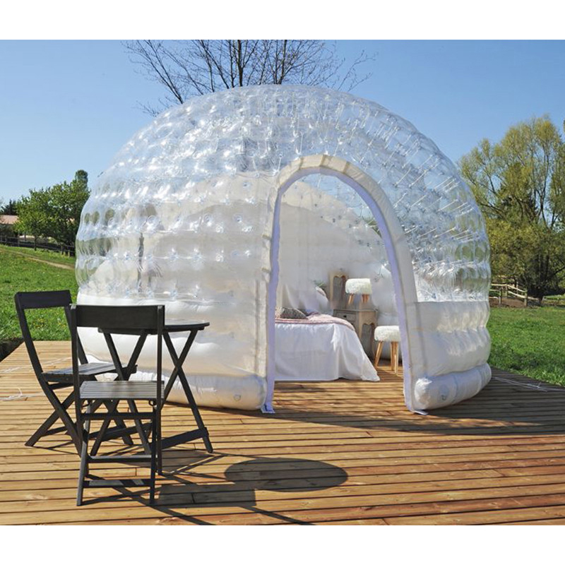 Outdoor Lighting Rental For Party - Şişme Balon Çadır, LED Işıklı Şeffaf