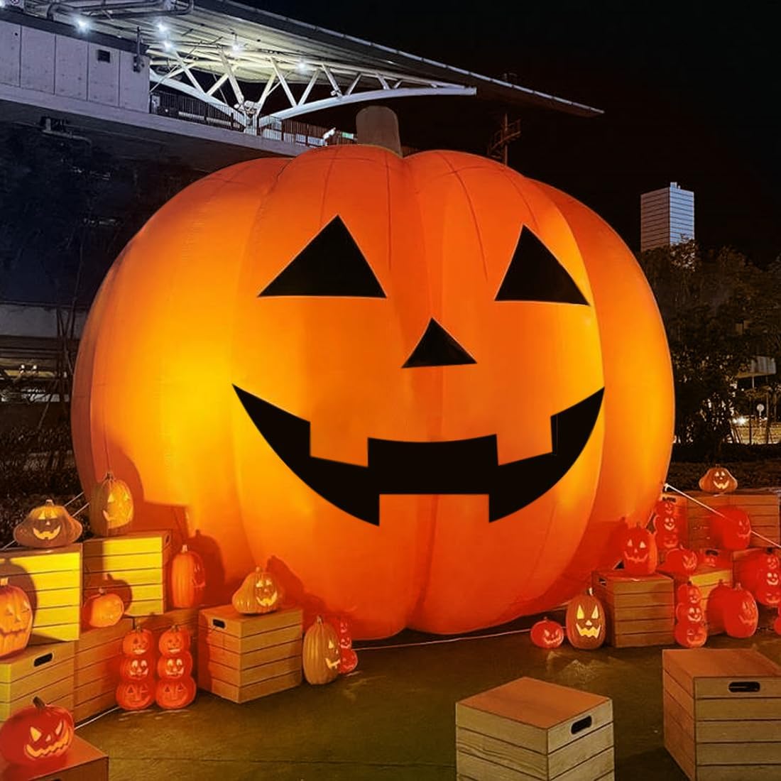 Outdoor Lighting Halloween - Dev 10 Fitlik Şişme Cadılar Bayramı