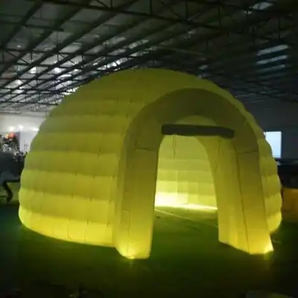 Outdoor Lighting Rental For Party - Beyaz Açık Hava Çim Alanı Şişme