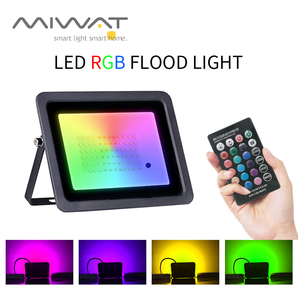 Outdoor Lighting Zigbee - RGB projektör 100W 50W 30W 20W