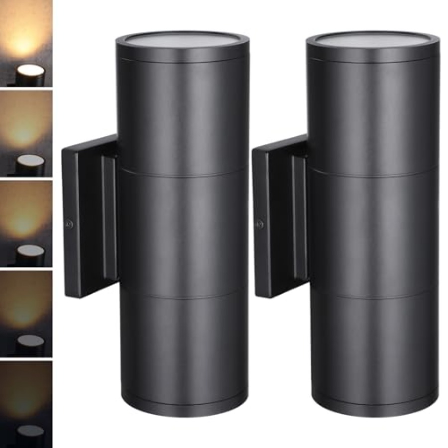 Outdoor Lighting Up And Down - 3000K LED Silindir Yukarı Aşağı Duvar