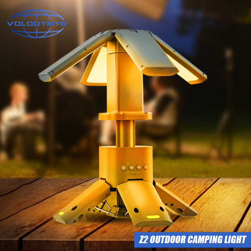 Outdoor Lighting Youtube - VOLODYMYR Yüksek Lümenli LED Kamp Işık