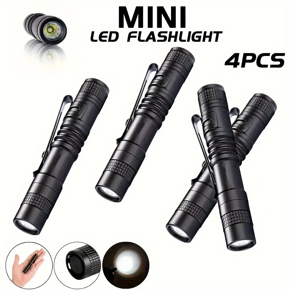 Outdoor Lighting Bulbs - 1-4 adet Mini taşınabilir LED kalem