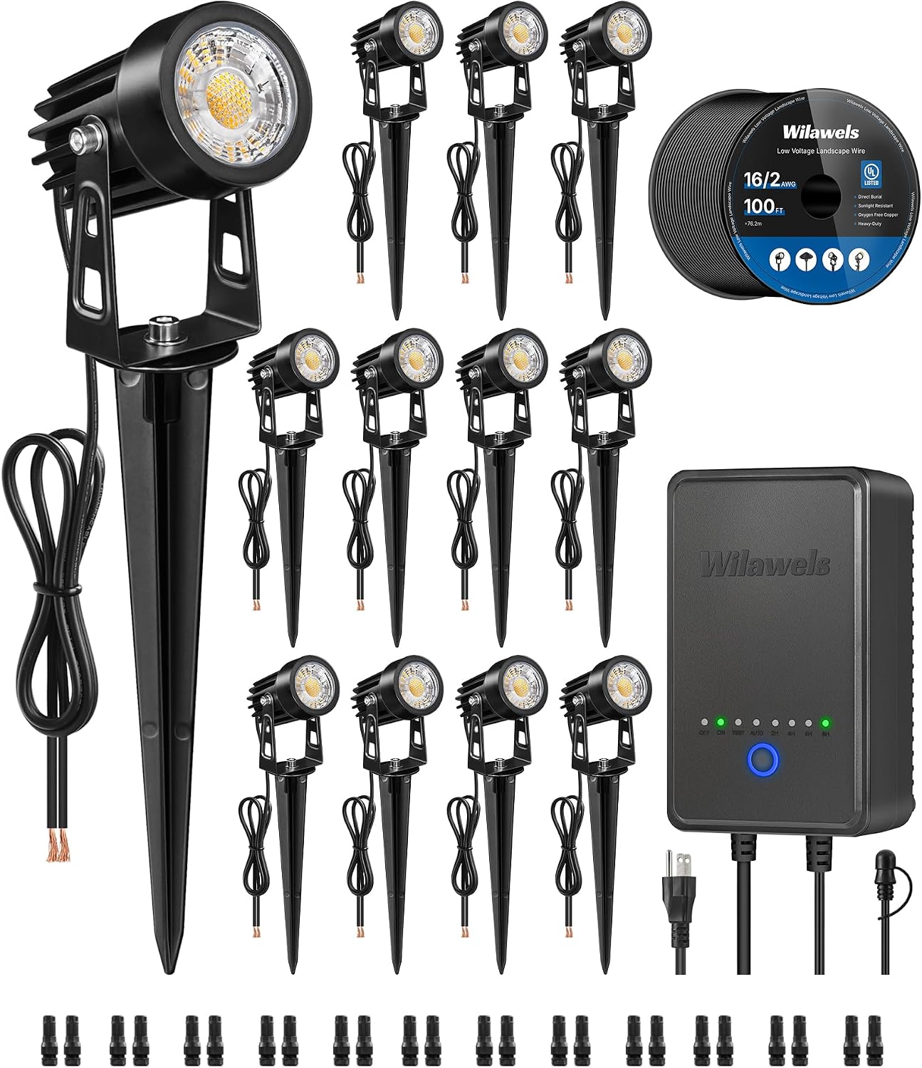 Outdoor Lighting Kits Low Voltage - Düşük Voltajlı Hepsi Bir Arada LED