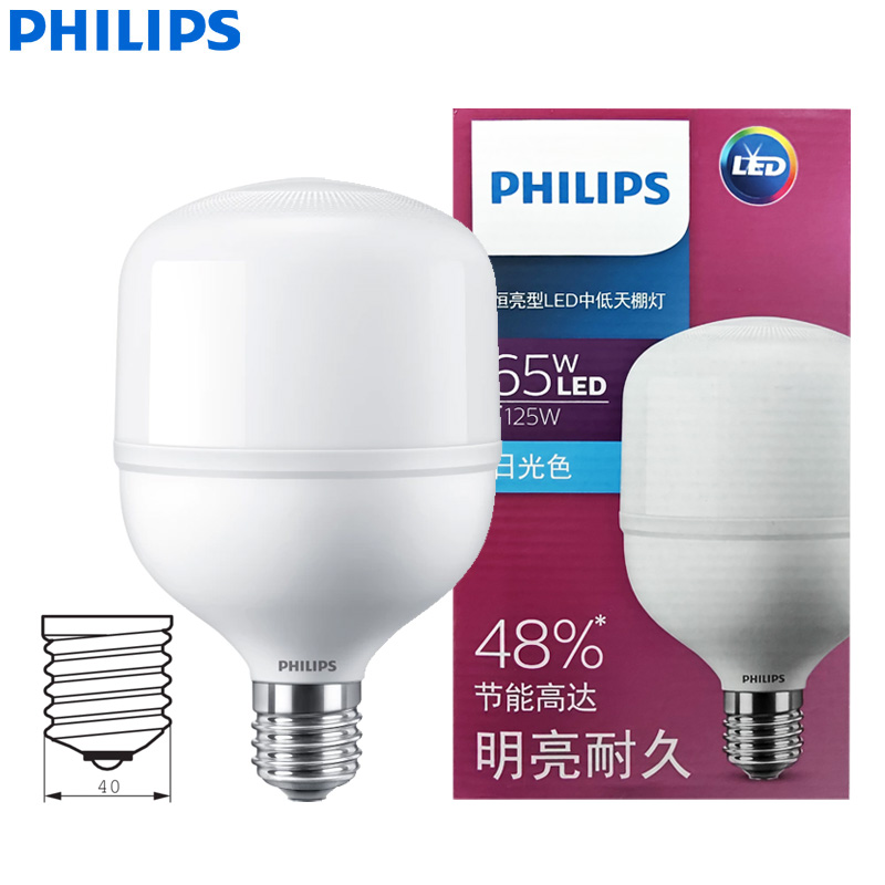 Outdoor Lighting Warehouse - Philips LED T160 Ampul E40 65W