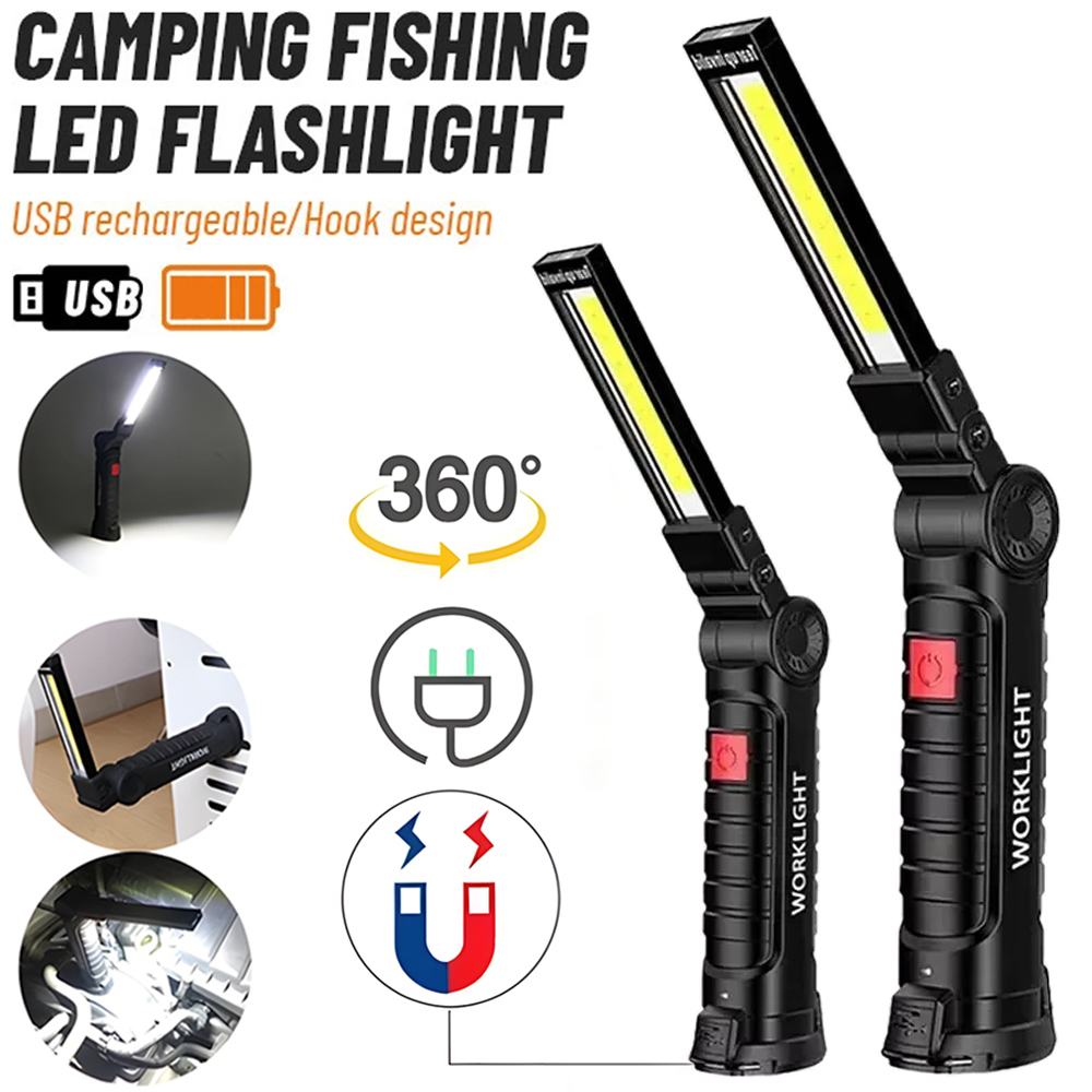 Outdoor Lighting Bulbs - LED COB El Feneri USB Şarj