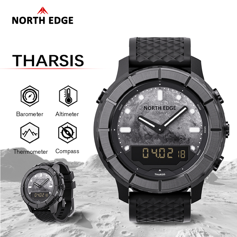 Outdoor Lighting Timer - NORTH EDGE THARSIS Erkek Karbon Fiber