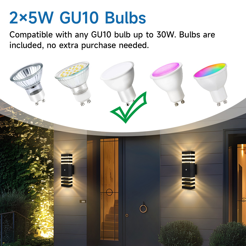 Sensörlü Işık Dış Mekan Duvar  - Outdoor Lighting Up And Down incelemesi ve fiyatı