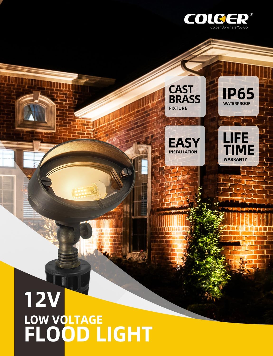 Dökme Pirinç LED Peyzaj Projek - Outdoor Lighting Brass incelemesi ve fiyatı