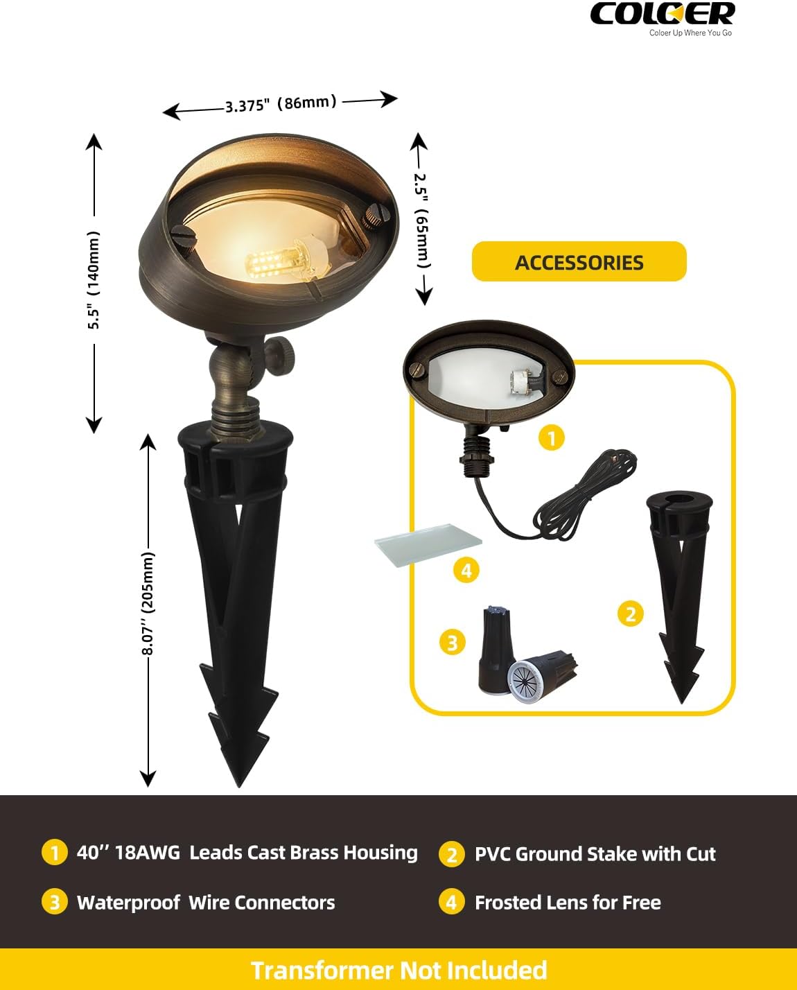 Dökme Pirinç LED Peyzaj Projek - Outdoor Lighting Brass incelemesi ve fiyatı