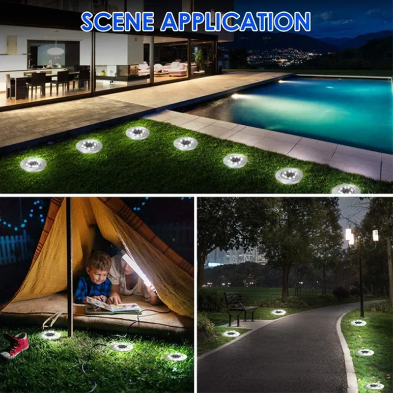 8/20 LED Güneş Enerjili Zemin  - Outdoor Lighting Under Deck incelemesi ve fiyatı
