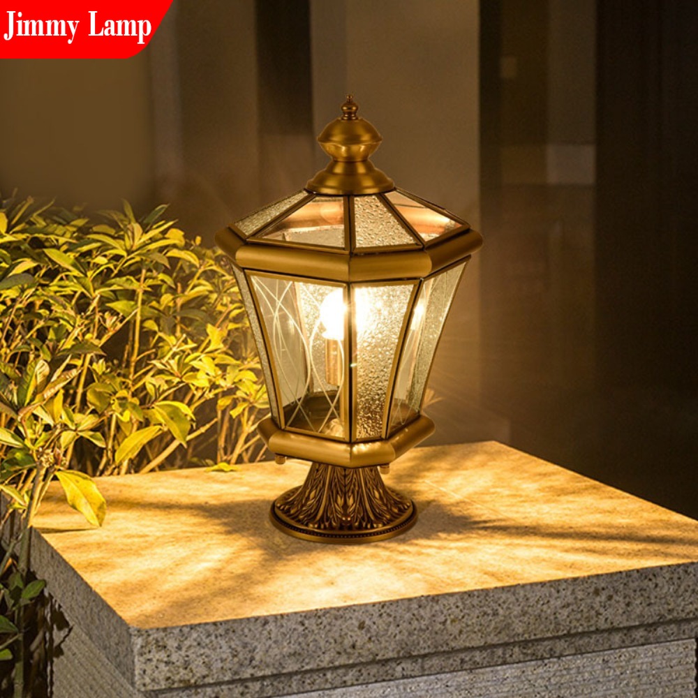Avrupa Tarzı Açık Su Geçirmez  - Outdoor Lighting Brass incelemesi ve fiyatı
