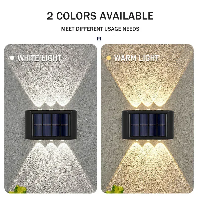 COB Güneş Enerjili Duvar Lamba - Outdoor Lighting Up And Down incelemesi ve fiyatı