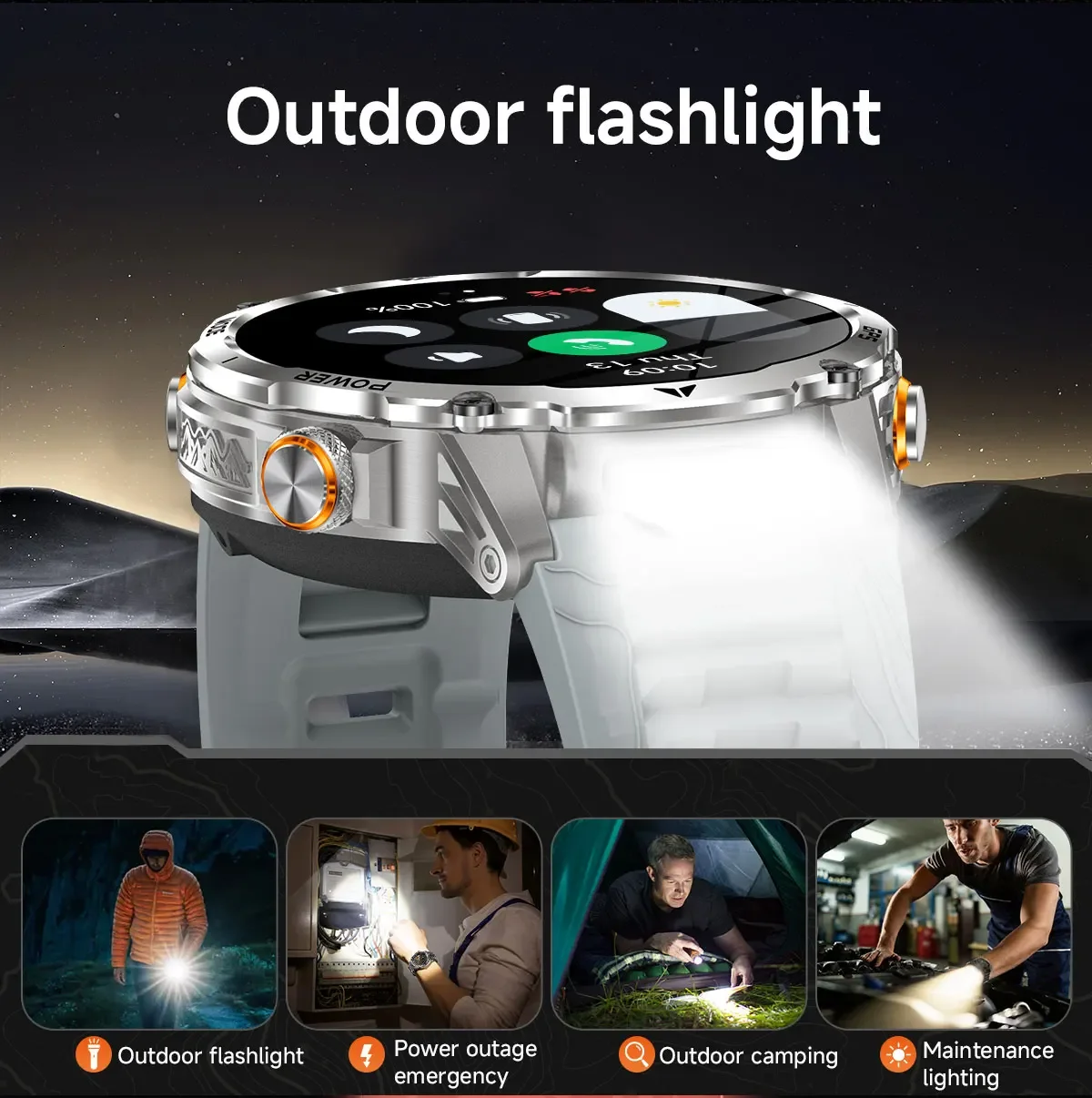 GPS Açık Hava Askeri Akıllı Sa - Outdoor Lighting Timer incelemesi ve fiyatı