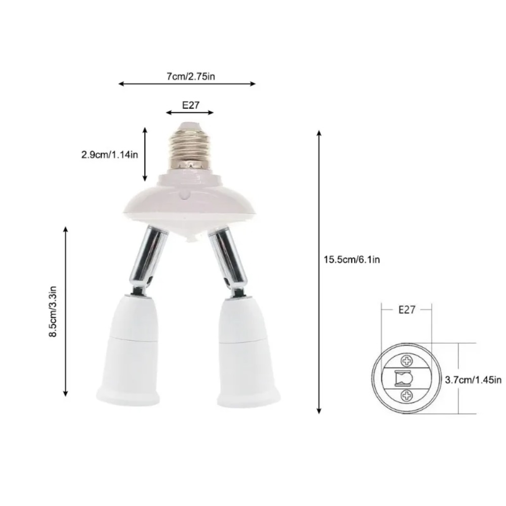 JOYINLED E27 Splitter Lamba Am - Outdoor Lighting Warehouse incelemesi ve fiyatı