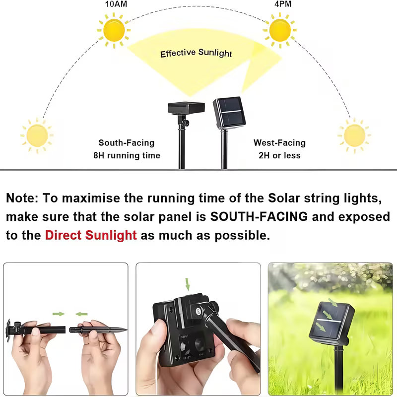 Güneş Enerjili Dize Işıklar Aç - Solar Fairy String incelemesi ve fiyatı