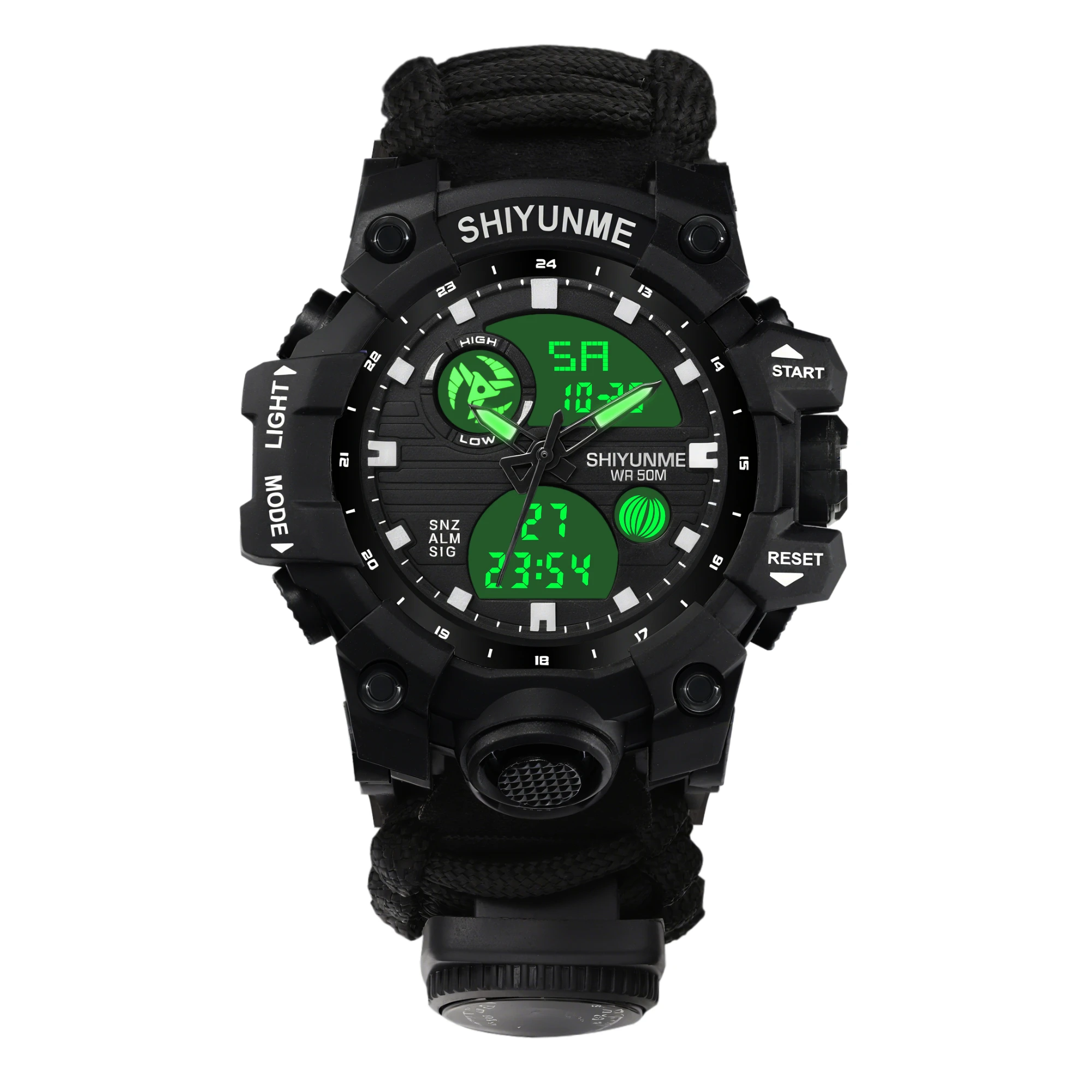 SHIYUNME erkek G Tarzı Askeri  - Outdoor Lighting Timer incelemesi ve fiyatı