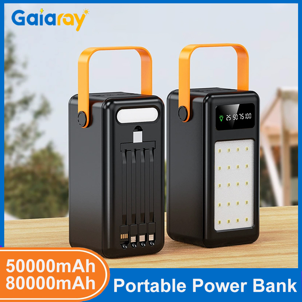 50000mAh 80000mAh Taşınabilir  - Outdoor Lighting Battery Operated incelemesi ve fiyatı