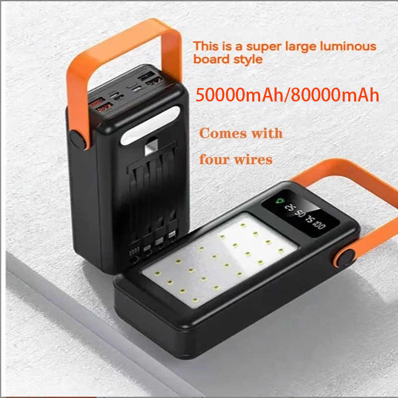 50000mAh 80000mAh Taşınabilir  - Outdoor Lighting Battery Operated incelemesi ve fiyatı