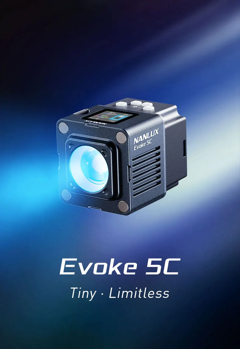 NANLUX Evoke 5C RGB İki Renkli - Outdoor Lighting Kit Photography incelemesi ve fiyatı