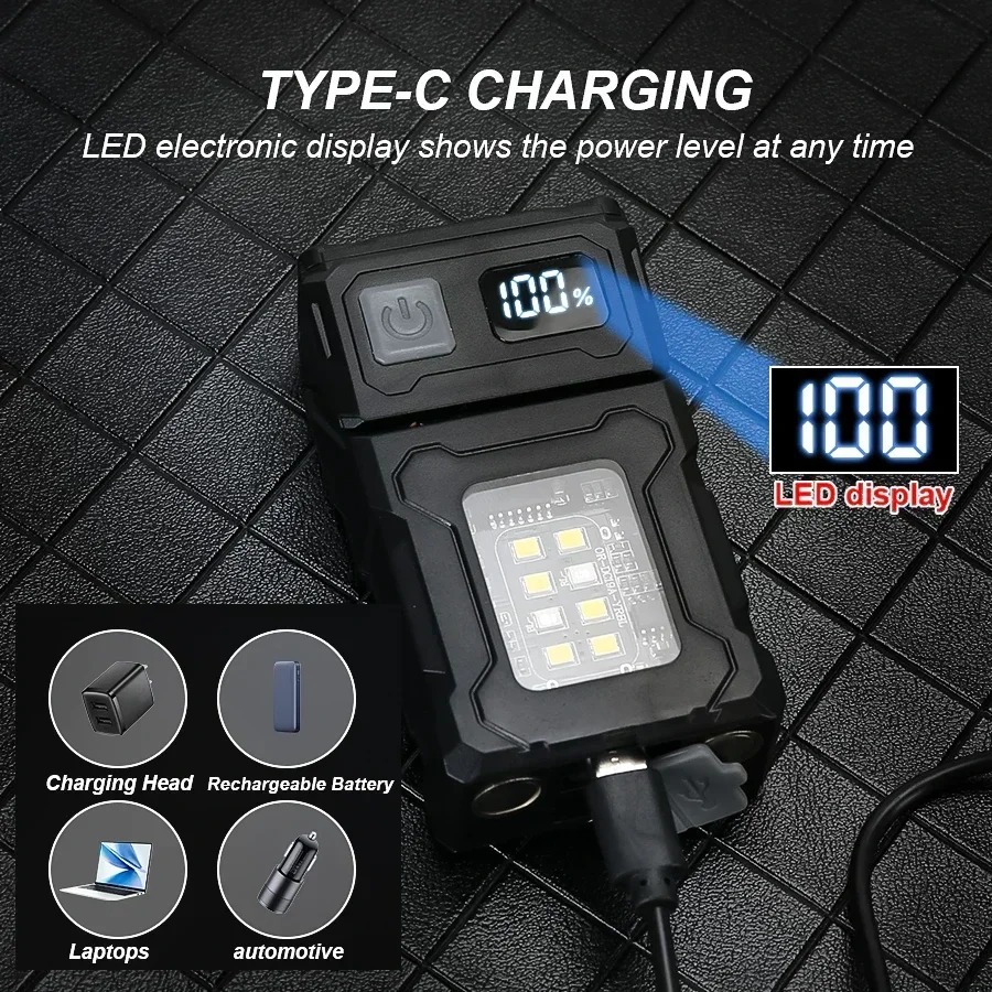 Mini USB Şarjlı LED El Feneri  - Outdoor Lighting Nearby incelemesi ve fiyatı