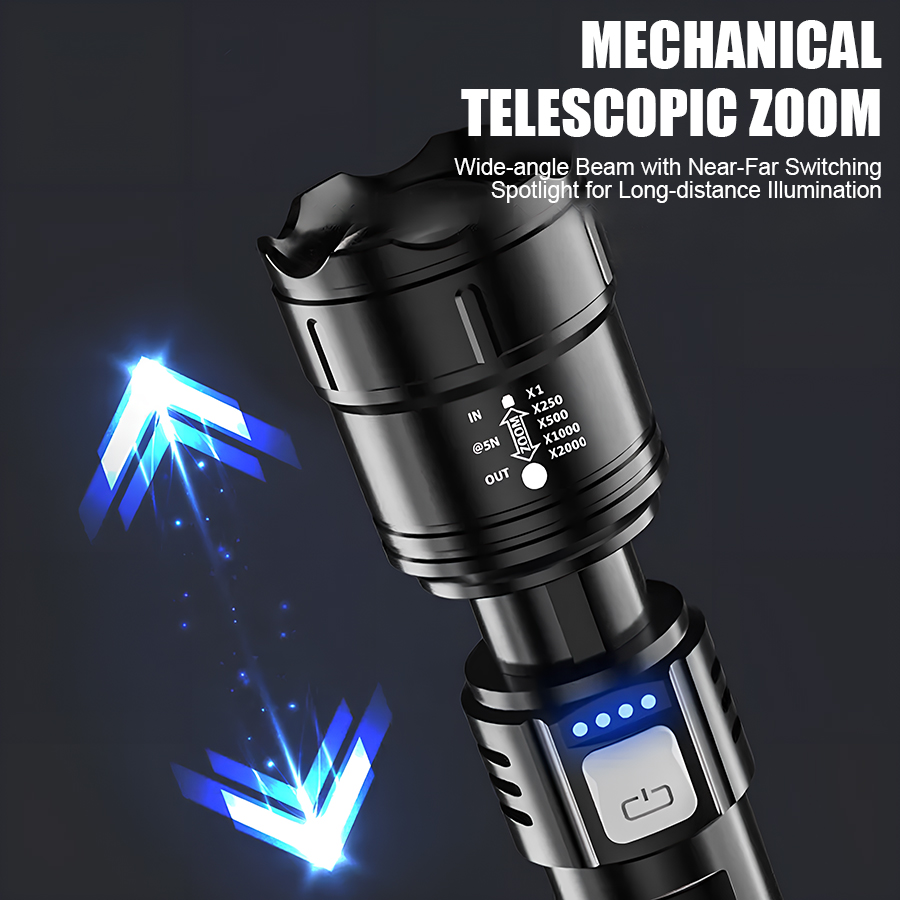 Yüksek Güçlü P50 LED El Feneri - Outdoor Lighting Bulbs incelemesi ve fiyatı