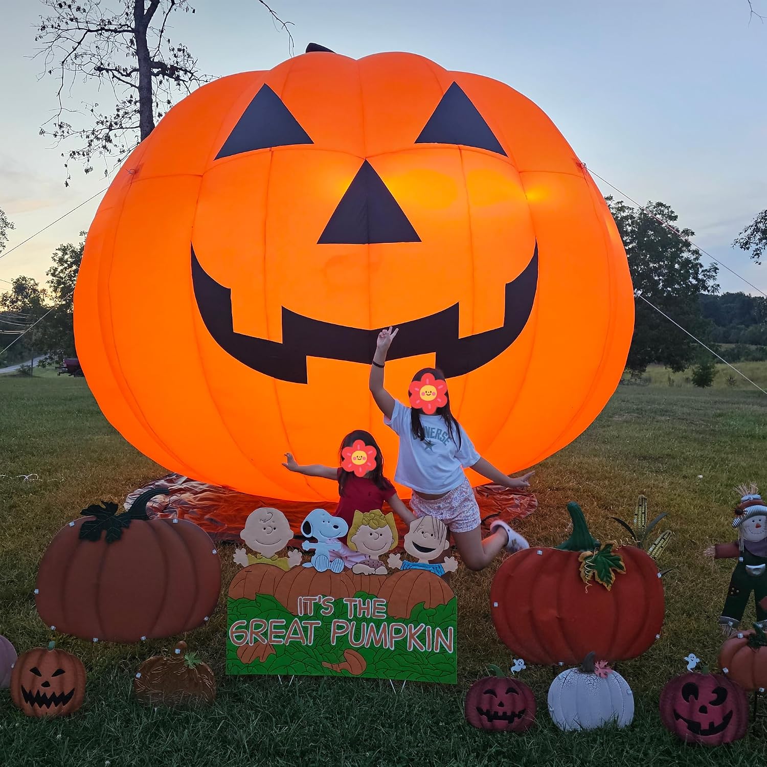 Dev 10 Fitlik Şişme Cadılar Ba - Outdoor Lighting Halloween incelemesi ve fiyatı