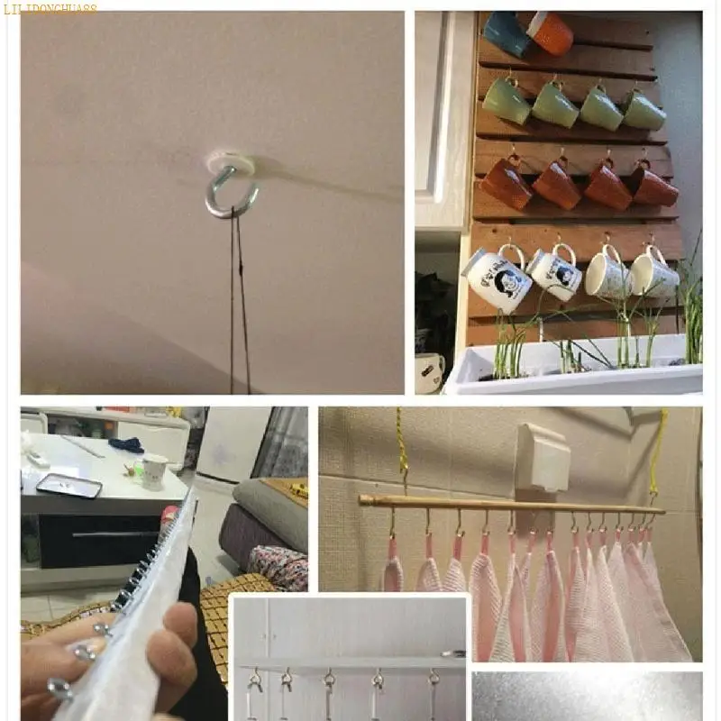 J1HA 20 adet tavan kancaları p - Outdoor Lighting Under Deck incelemesi ve fiyatı