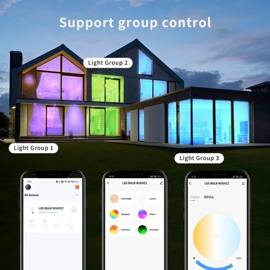 RGB TUYA projektör akıllı APP  - Outdoor Lighting Zigbee incelemesi ve fiyatı