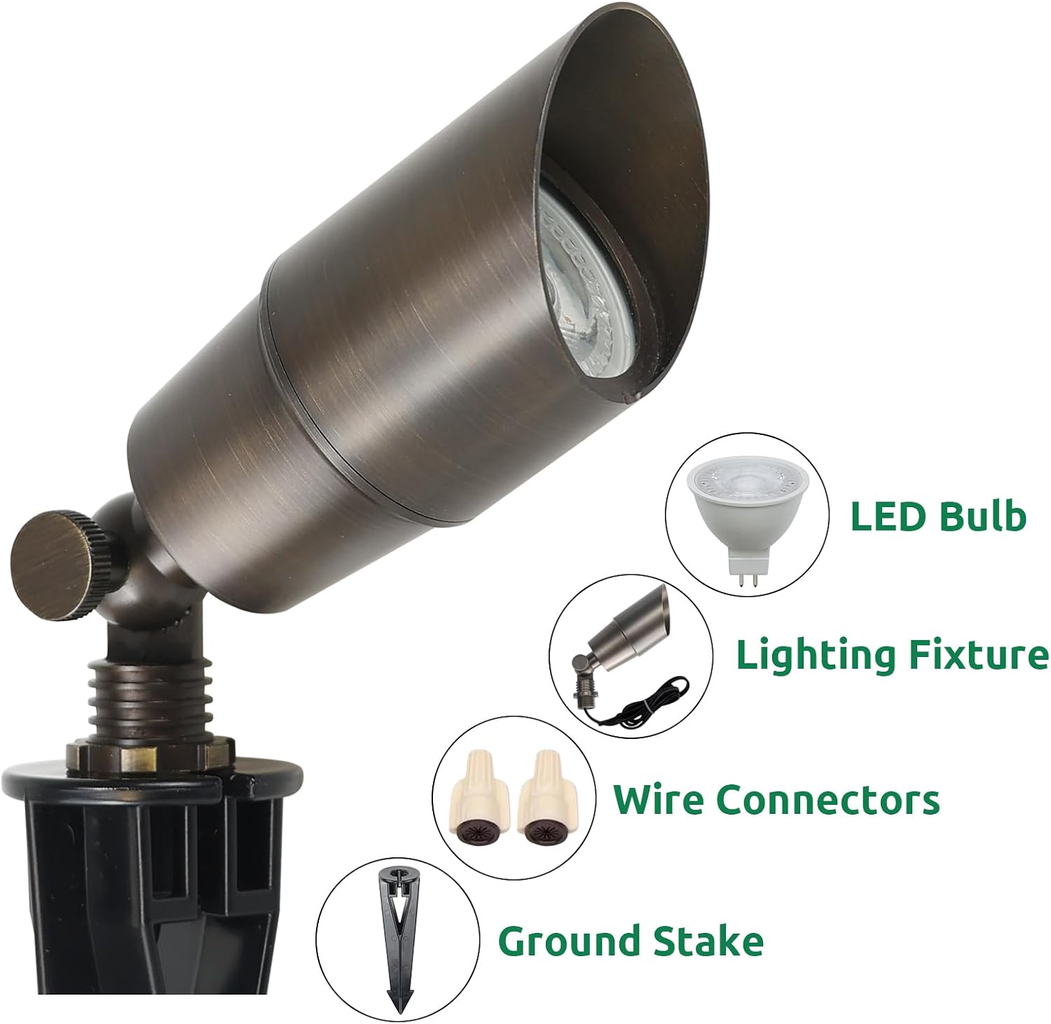 Masif Pirinç Peyzaj LED Spot I - Outdoor Lighting Brass incelemesi ve fiyatı