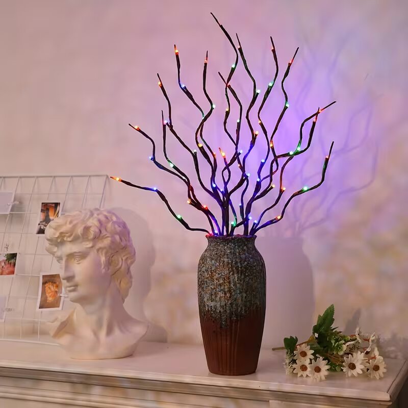 1/2 adet 20LED kiraz çiçeği ağ - Outdoor Lighting Bulbs incelemesi ve fiyatı