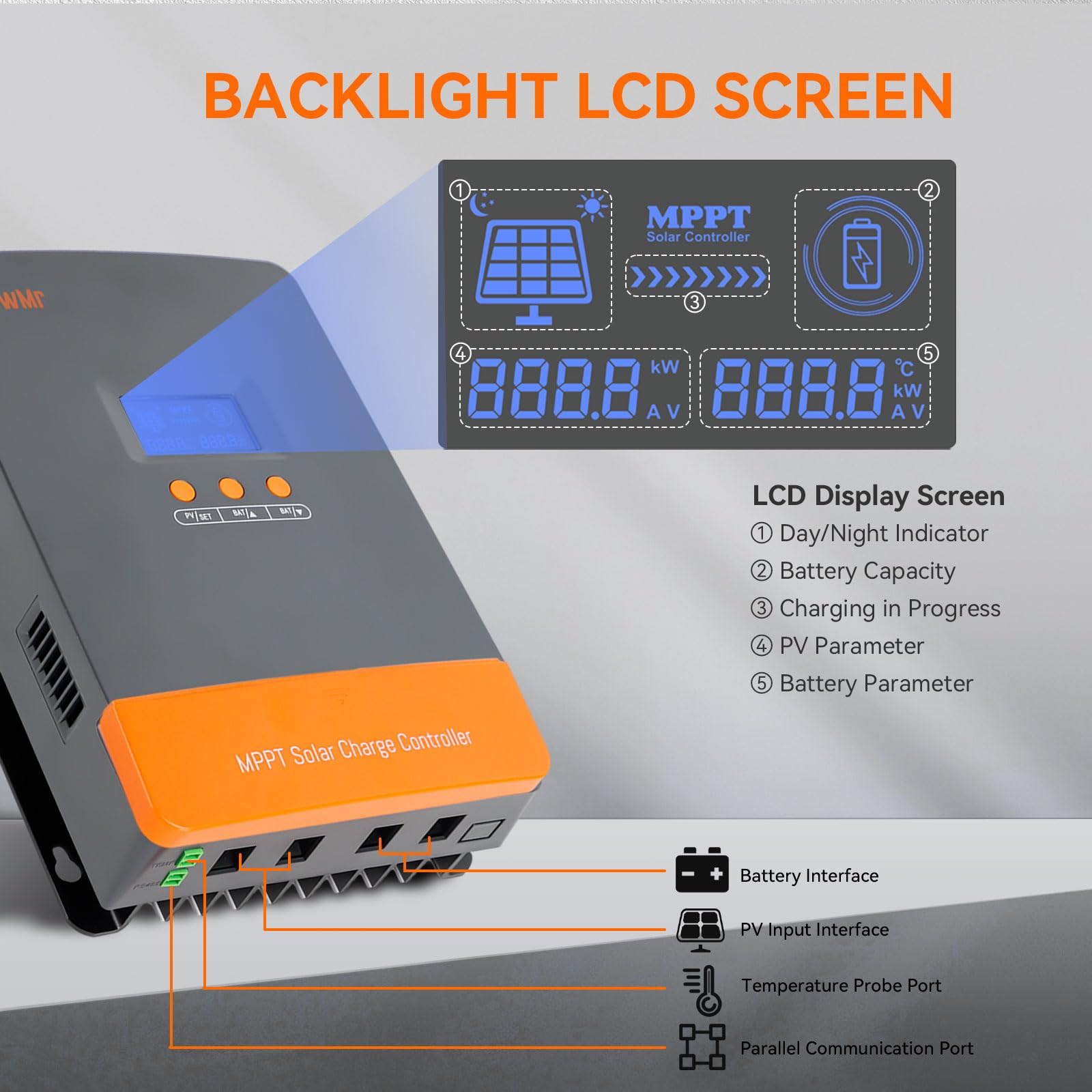 PowMr 100A MPPT Solar Şarj Kon - Outdoor Lighting Warehouse incelemesi ve fiyatı
