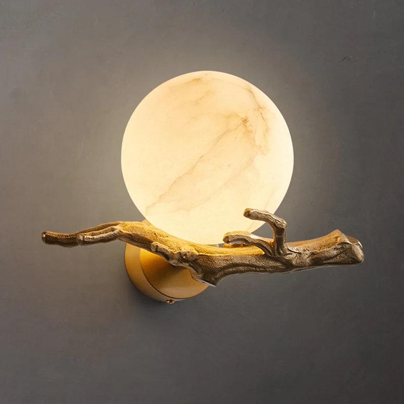 İtalyan Mermer Duvar Lambası S - Outdoor Lighting Brass incelemesi ve fiyatı