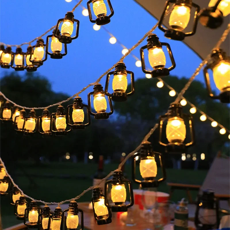 Vintage gazyağı lambası LED di - Solar Fairy String incelemesi ve fiyatı