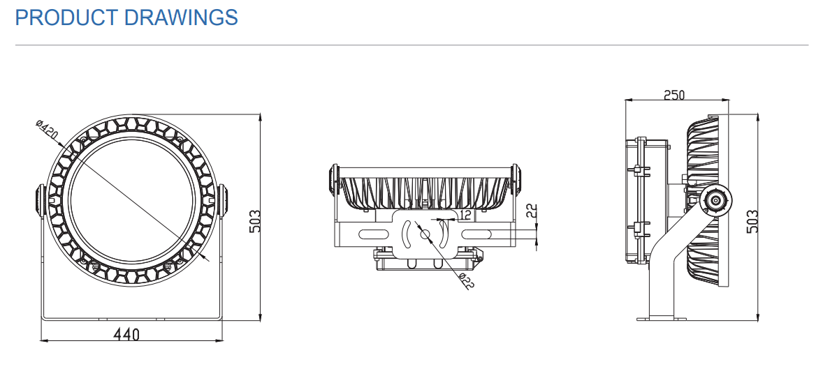IP66 Su Geçirmez LED Depo Soğu - Outdoor Lighting Warehouse incelemesi ve fiyatı
