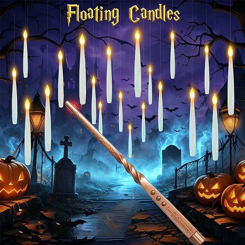 Sihirli Yüzen Mumlar, Çubuklu, - Outdoor Lighting Halloween incelemesi ve fiyatı