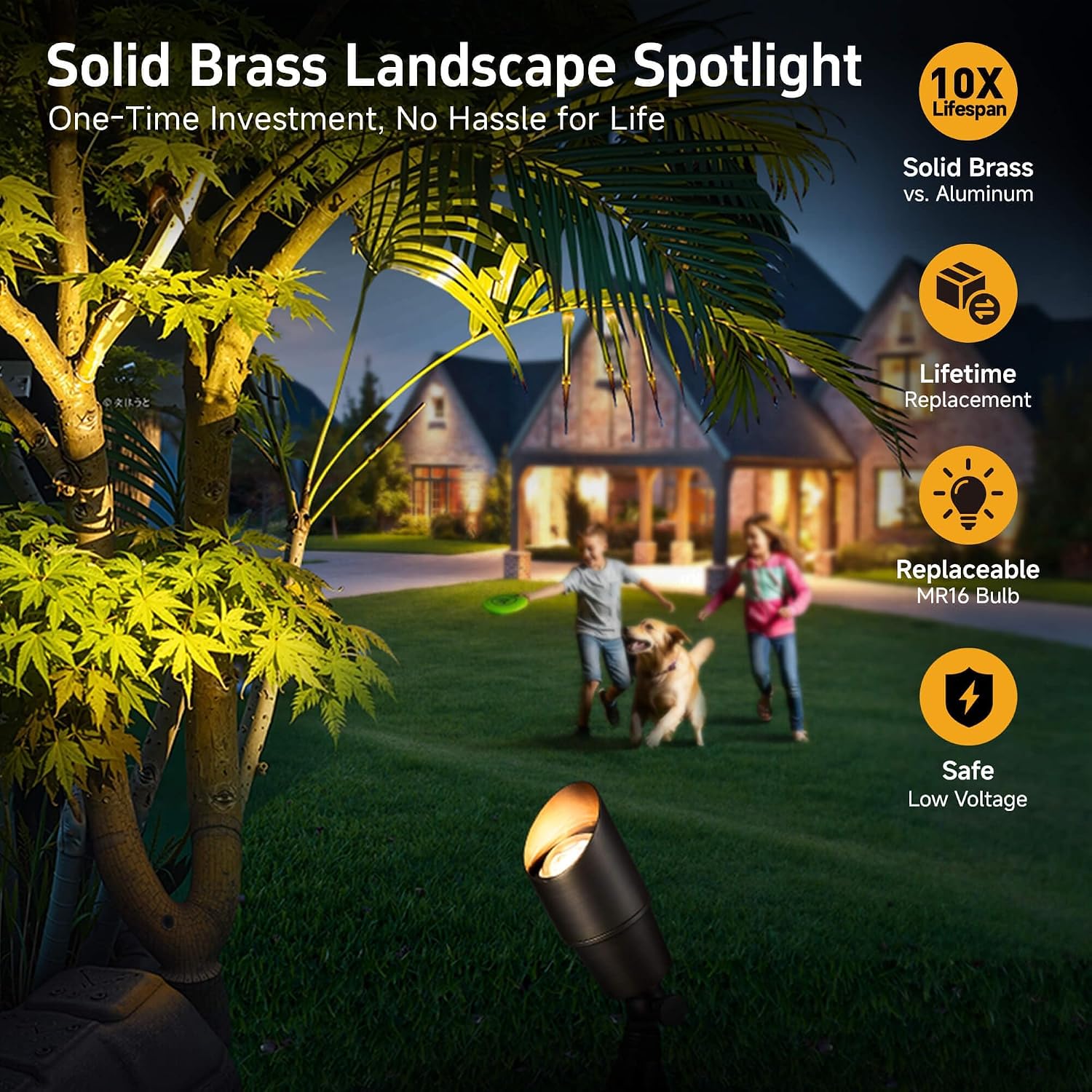 Pirinç Peyzaj Aydınlatması Dış - Outdoor Lighting Brass incelemesi ve fiyatı